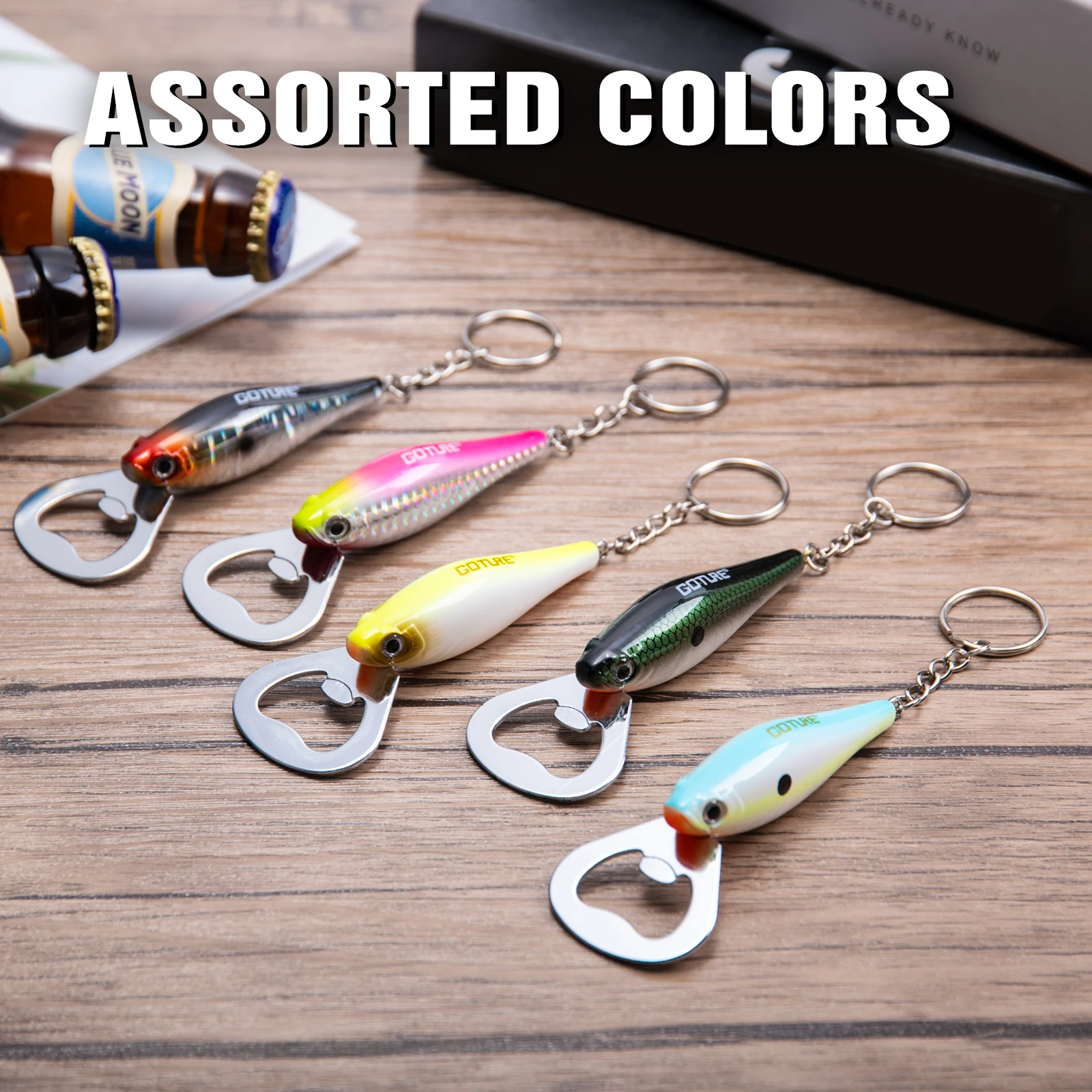 Fishing Lure Accessories - Goture 1pcs Fishing Lure Bottle Opener