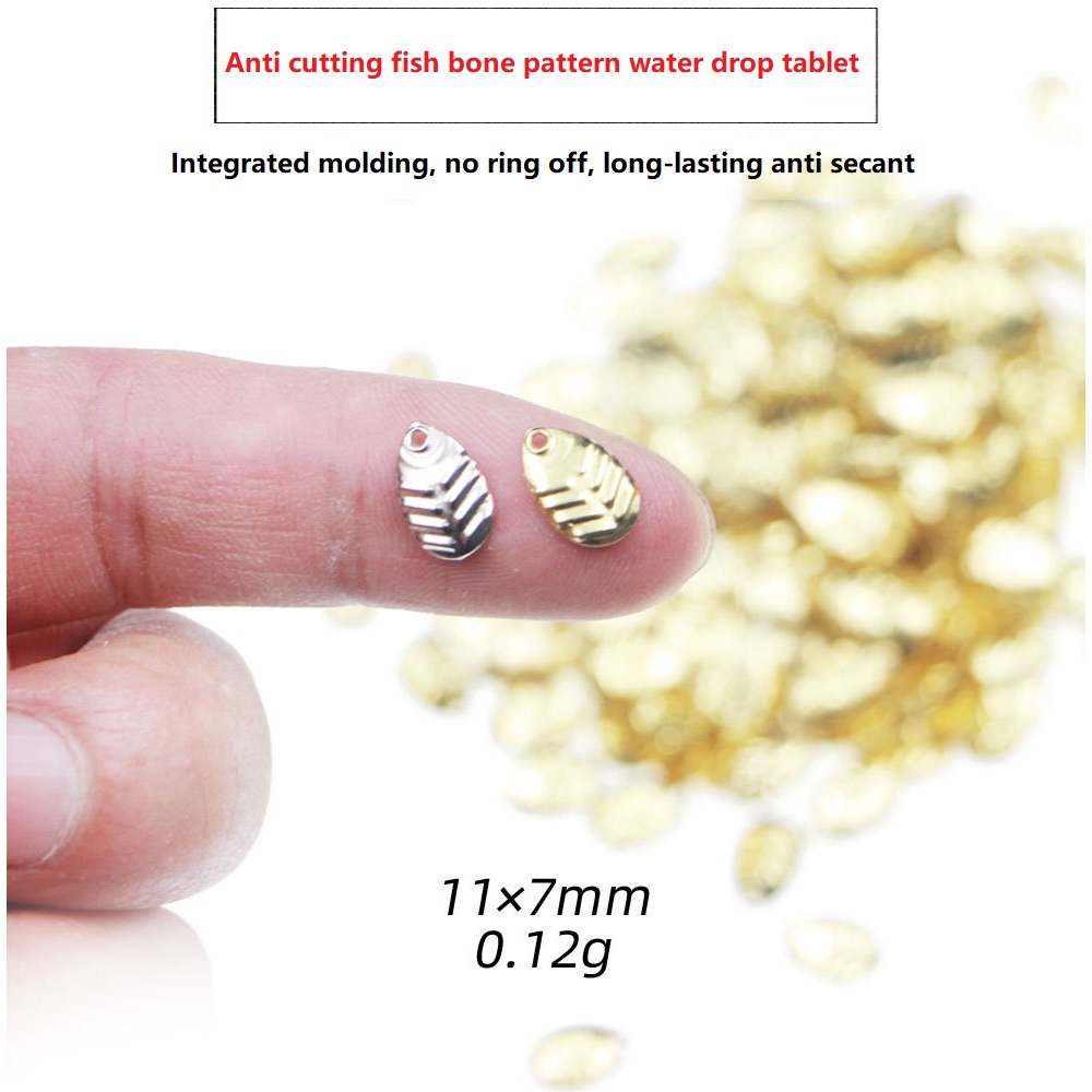Fishing Lure Spinner - 50 Cái/lốc Tự Làm Câu Cá
