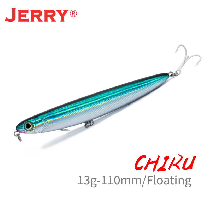 Fishing Lure Topwater - Jerry Surface Pencil Floating Lure 110mm
