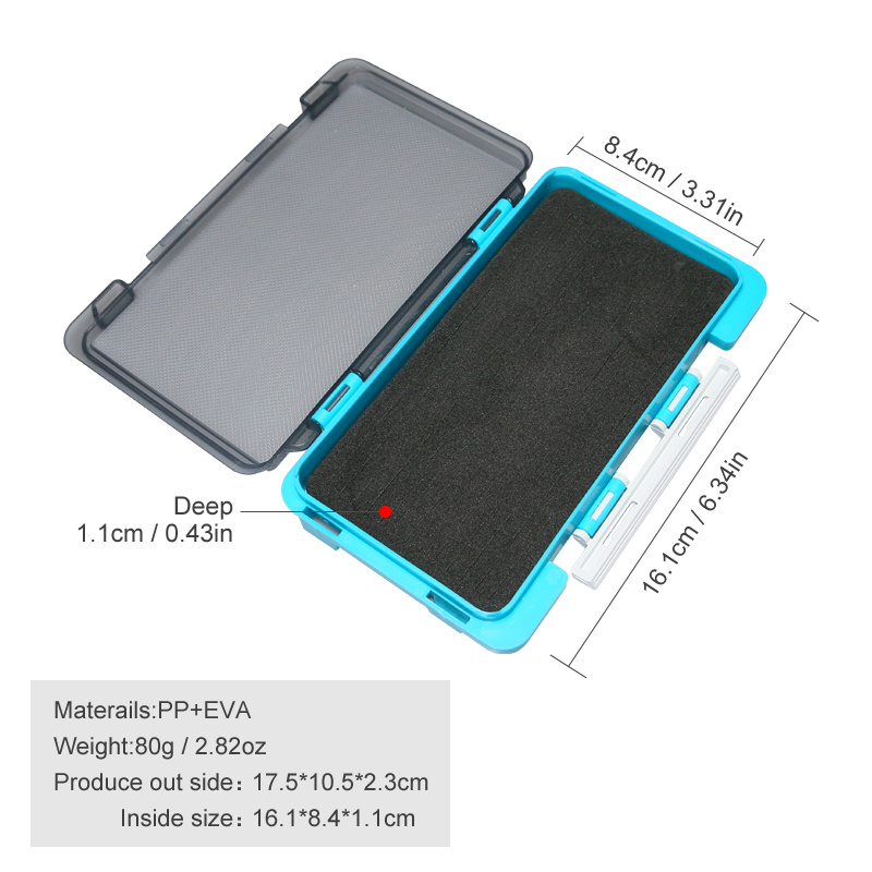 New Plastic Fishing Box Portab - đánh giá và giá Fishing Lure Spinner