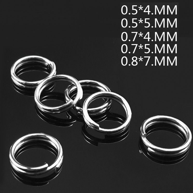 100 Cái/lốc Câu Cá Chia Nhẫn X - đánh giá và giá Fishing Lure Accessories