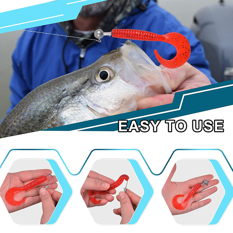 50PCS Jig Head Hook 1g 2g 3.5g - đánh giá và giá Fishing Lure Accessories